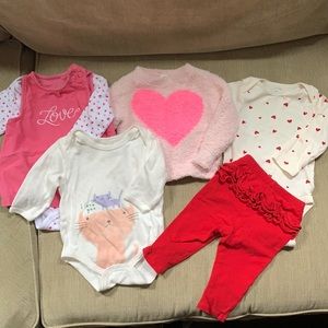 Valentines package! Baby girl. The cutest!